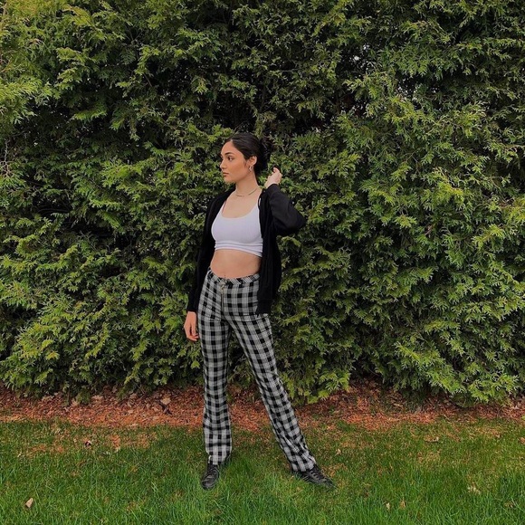 I.AM.GIA Plaid pants - Picture 3 of 3